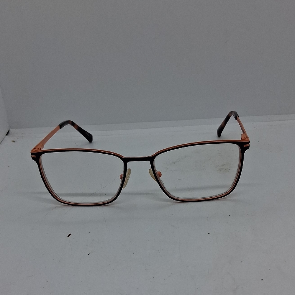 NWOT Rxable Mens Fregossi 685 Orange/Black Eyeglass Frames